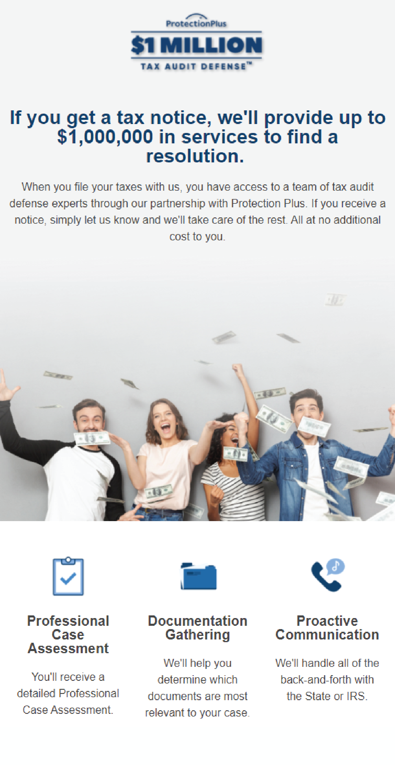 Protection Plus Marketing Materials - Audit Assistance and ID